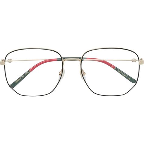 occhiali da sole gucci esagonali
